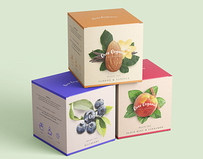 Over Organic Tea - Packaging