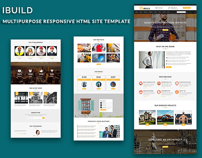 iBuild - Multipurpose Responsive HTML Site Template