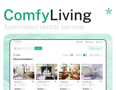 ComfyLiving - Apartment rental service