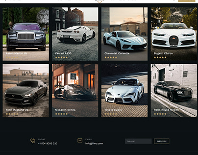 Project thumbnail - website for a car dealership