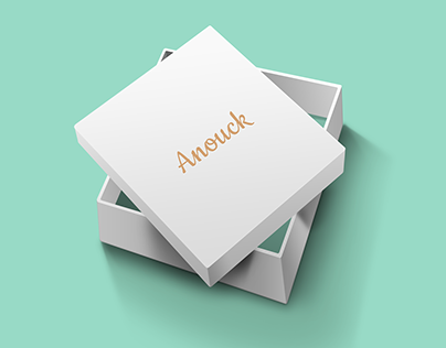 ANOUCK | Logo + Business Card + Stickers