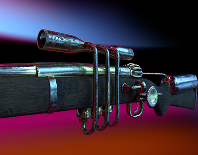 Buster Rifle [28k polygons]