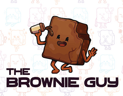 The Brownie Guy - mascot branding