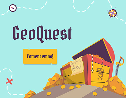 GeoQuest - A Treasure Hunt AR Mobile Online Game