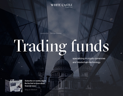 White Castle Capital — Trading funds.