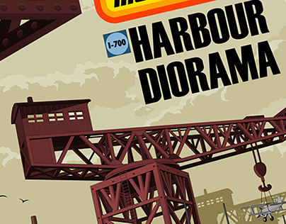 "Harbour Diorama" Virtual model.