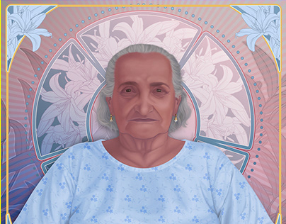 Grandmother portrait