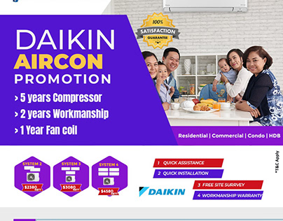 Daikin Aircon Promotion