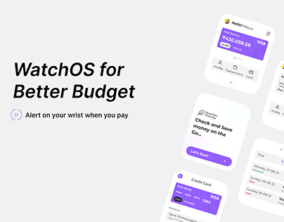 WatchOS Design for Budgeting App
