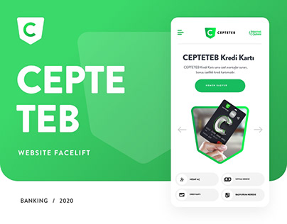 CEPTETEB Website Homepage Redesign