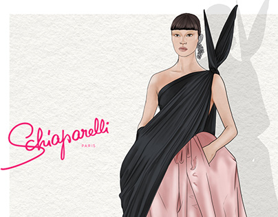 Fashion Illustration: Schiaparelli
