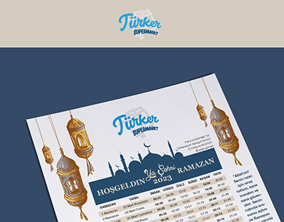 Türker-Ramadan Timetable