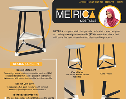 Metrica Side Table