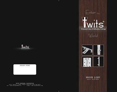 Twist Hardware Catalogue Design