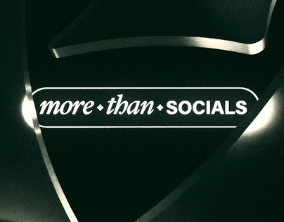 Project thumbnail - More Than Socials - Visual Identity