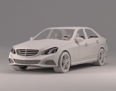 WIP Modelling ( Mercedes-Benz E-Class )
