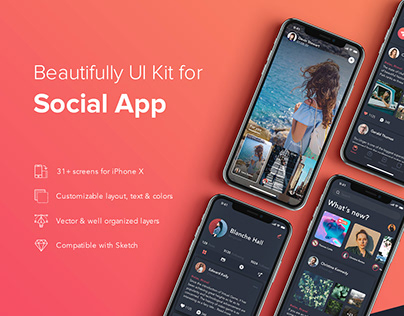 Social App UI Kit