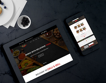 Restaurant website (chilli and grill)