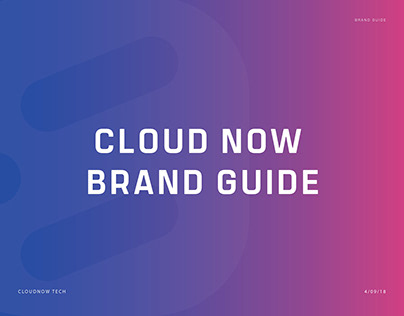 Brand Guidelines for CloudNow Technologies