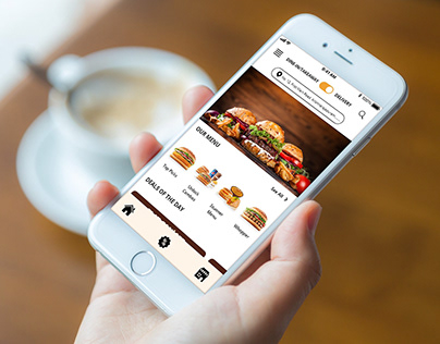 Burger Treats | Food Delivery app UI/UX