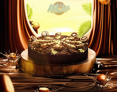 Torta Ferrero Rocher - Projeto Atibolos