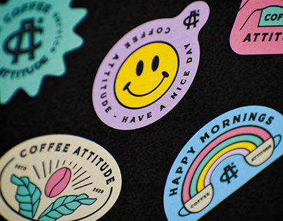 COFFEE ATTITUDE Stickers & T-shirts