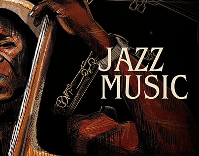 Ilustração | Pôster Jazz Music