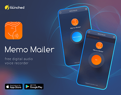 Memo Mailer - audio voice recorder app