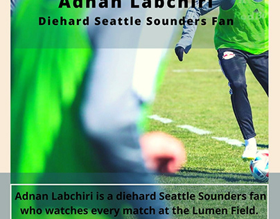 Adnan Labchiri - Diehard Seattle Sounders Fan