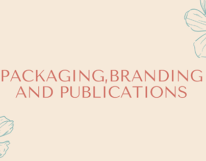 packaging ,branding and publications