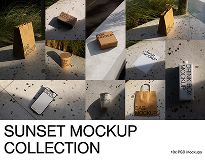 SUNSET MOCKUP COLLECTION