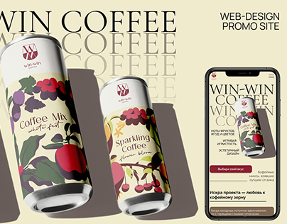 Project thumbnail - Website Design for Win-Win Coffee