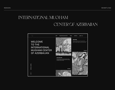 INTERNATIONAL MUGHAM CENTER WEBSITE REDESIGN