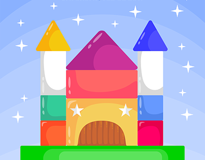 APP ICON FOR ANDROID - KIDS TOYS THEME [COLLEGE TASK]