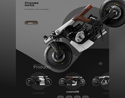 Concept moto