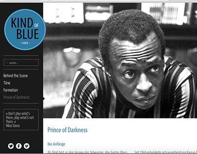 Miles Davis Website