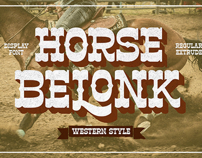 Horse Belonk – Western Style