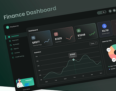 Finance Dashboard Concept