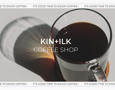 Landing Page of Coffee Shop