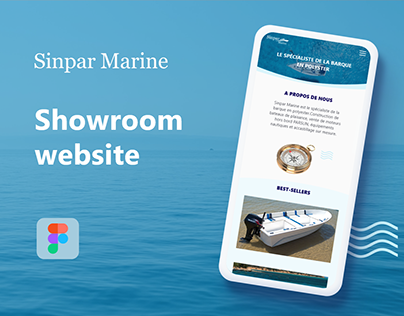 Sinpar Marine Showroom Website