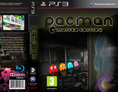 Pac-Man PlayStation3 Game Cover