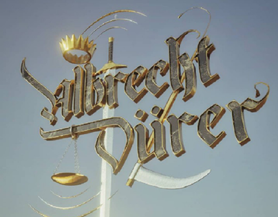 3D typography from Calligraphy