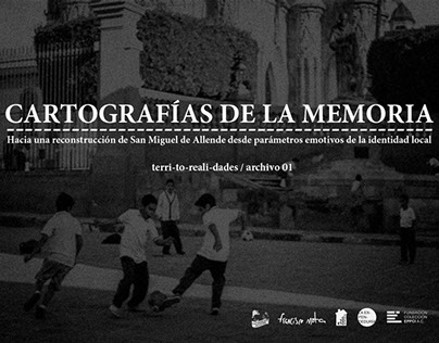 CARTOGRAFÍAS DE LA MEMORIA Workshop