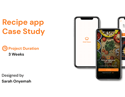 Chef Vision- Recipe Mobile App