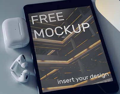 Free iPad Mockup [Hi-Res PSD file]