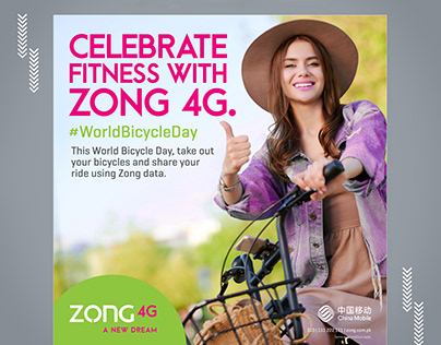 World Bicycle Day |ZONG 4G|