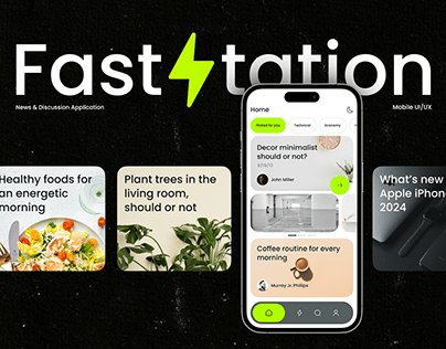 FastStation - News & Discussion Application