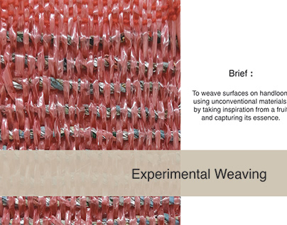 Experimental Weaving