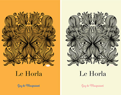 Le Horla - Guy de Maupassant Book Cover Mock