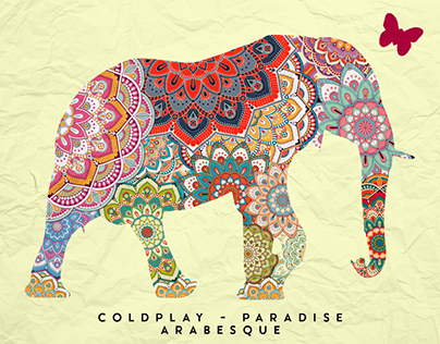 Coldplay - Paradise Reposter Arabesque Style